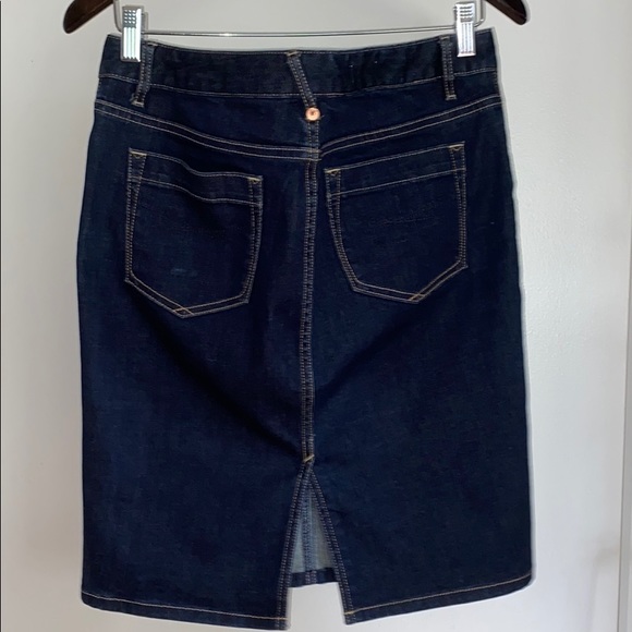 GAP 1969 DARK DENIM SKIRT - Picture 3 of 11